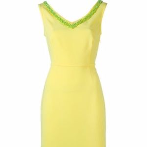 Tory Burch Dresses - Yellow Portia Sheath Dress